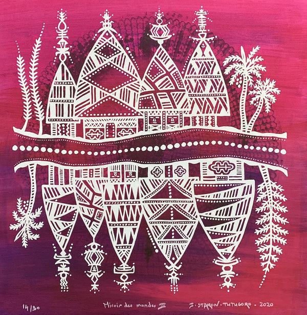 Miroir des Mondes III (pink)